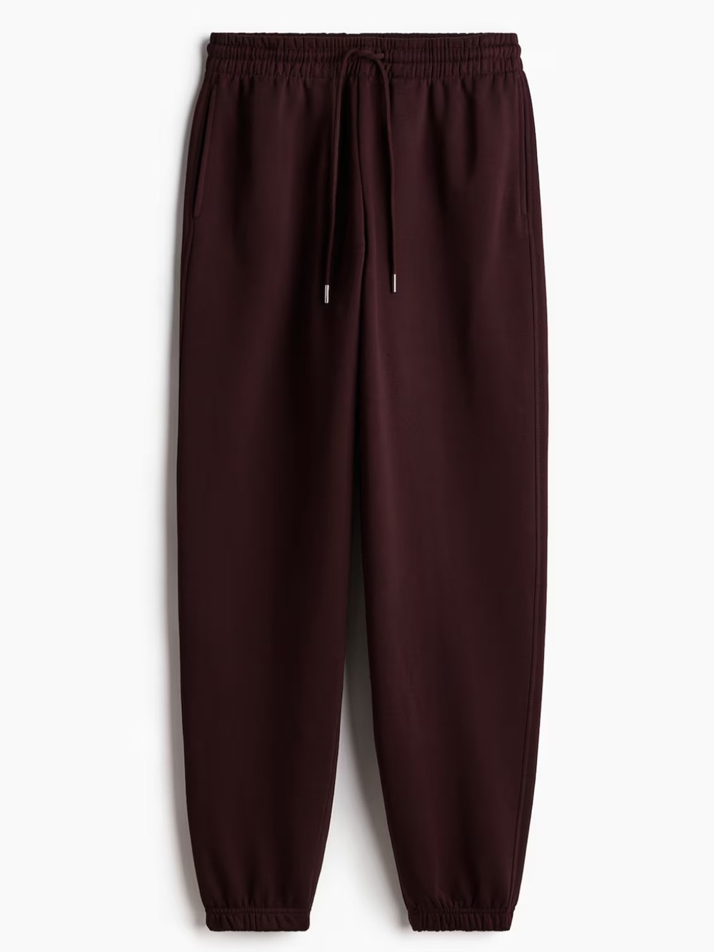 H&M Divided Women’s Sweatpants/Joggers, Burgundy. Size Large.